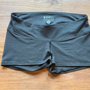 NOBULL Women's Charcoal Grey Athletic Shorts